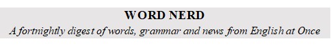 Be part of our Word Nerd community